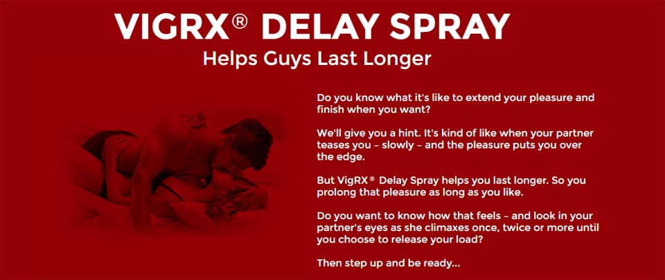 VigRx Delay Spray In Canada