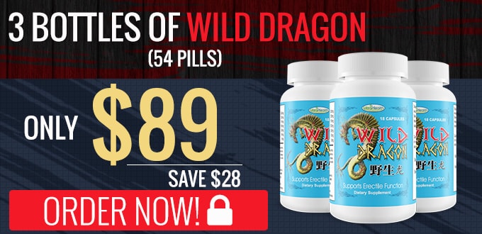 3 Bottle Wild Dragon Capsules In Canada - 180 Pills